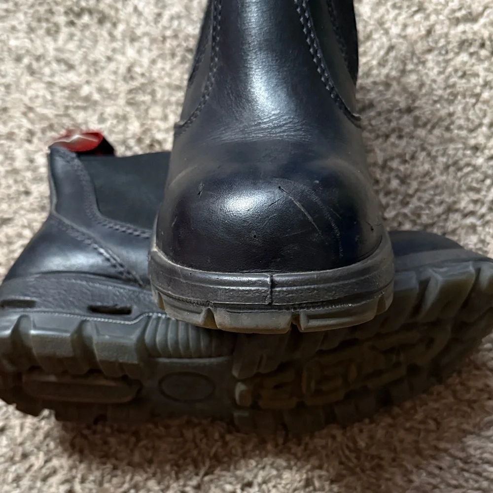 Redback Black Leather Boots - Picture 5 of 5
